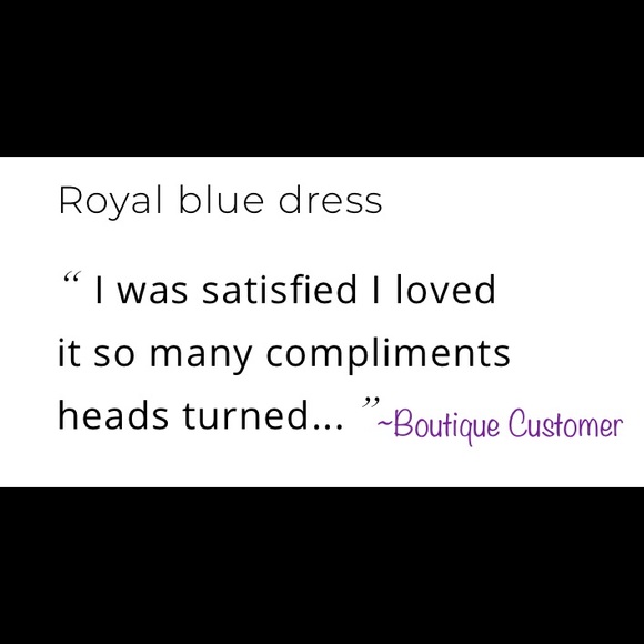 💐🟡Royal Blue Gown - Medium - Picture 5 of 5